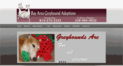 Desktop Screenshot of bayareagreyhounds.org